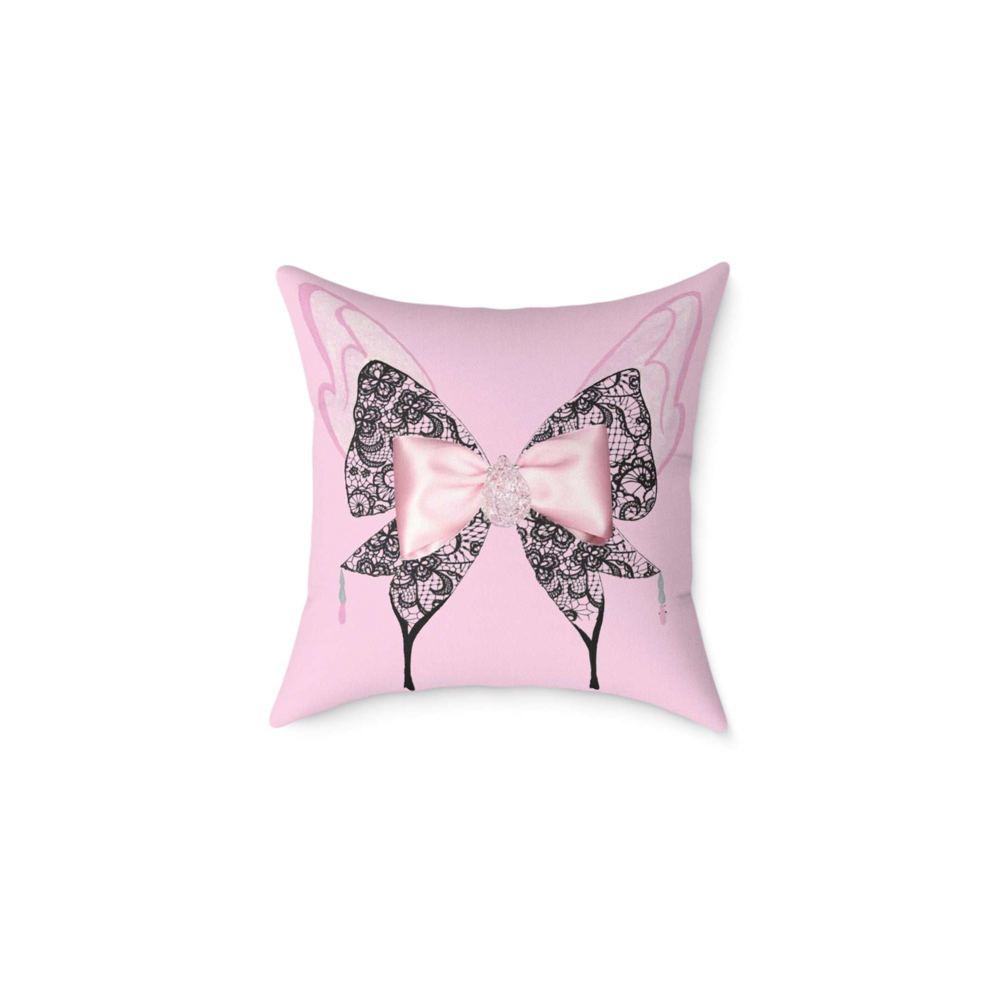 Lace butterfly Pillow