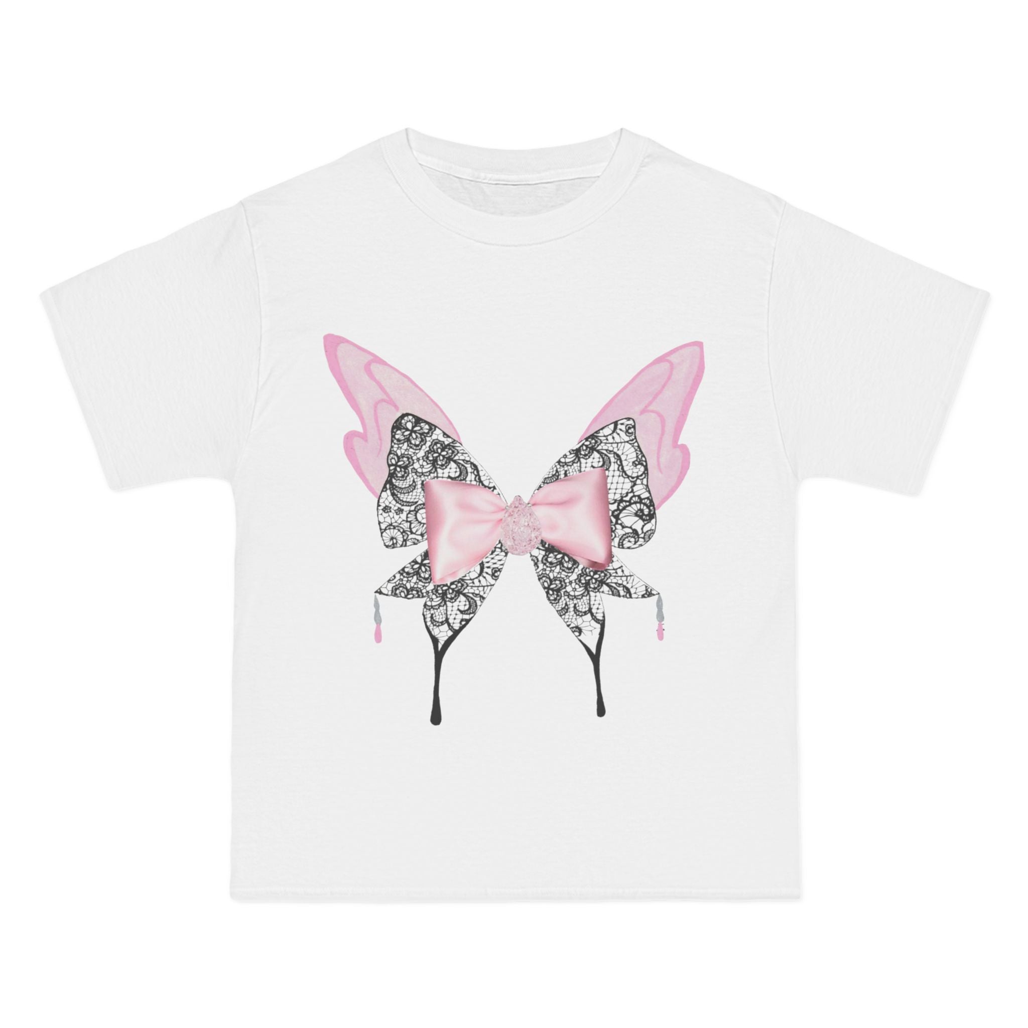 Lace butterfly T-Shirt